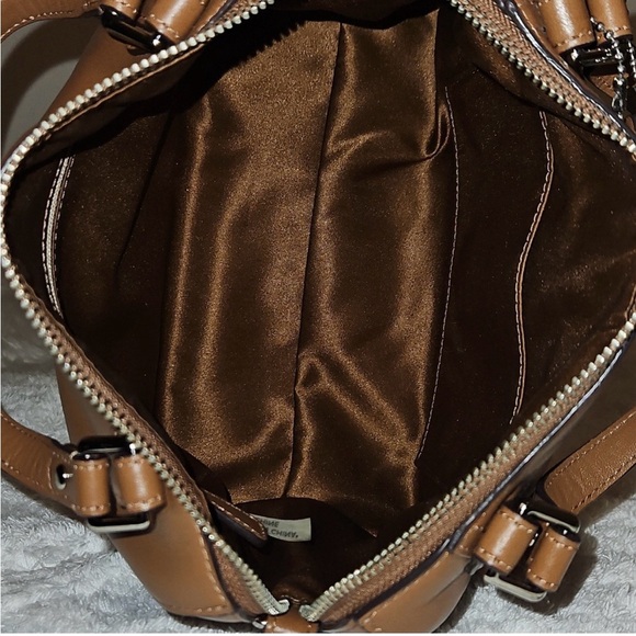 Coach Charlie Jessa Leather Handbag/Satchel
